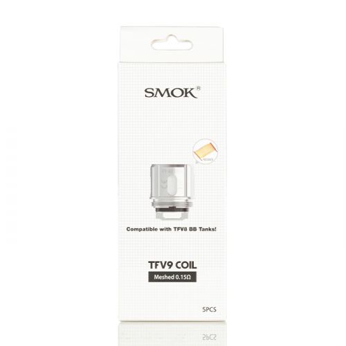 SMOK TFV9 Replacement Coils0.15ohm  (5-Pack) with packaging