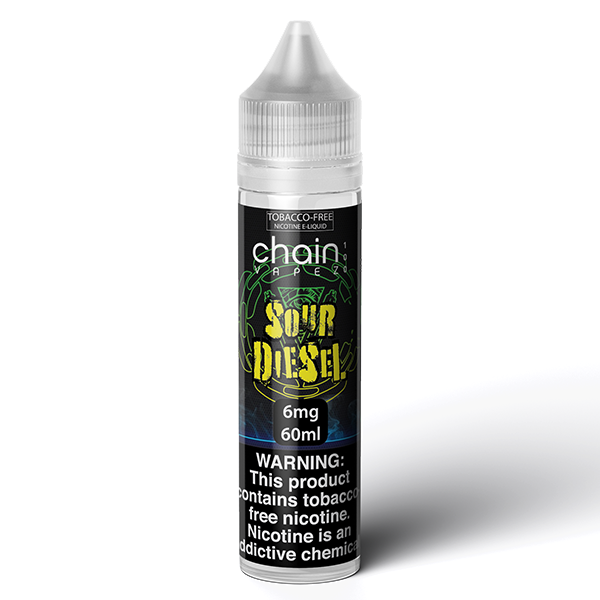 Sour Diesel by Chain Vapez 120mL (2x60mL) Bottle