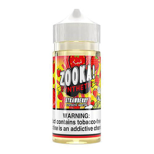 Strawberry by Zooka Tobacco-Free Nicotine Series 100mL Bottle