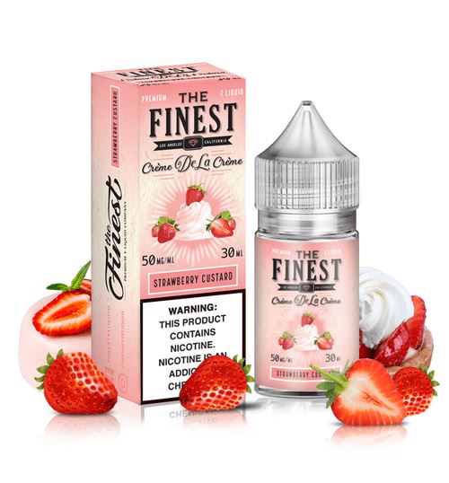 Strawberry Custard by Finest SaltNic Series 30mL with Packaging