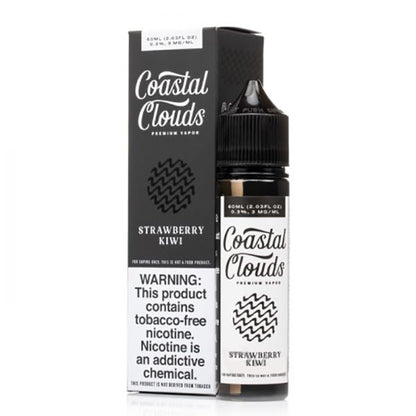 Strawberry Kiwi TF-Nic by Coastal Clouds Series 60mL with Packaging