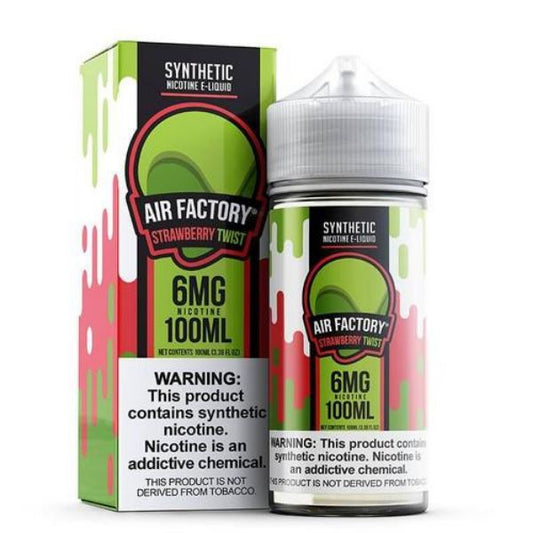 Strawberry Twist by  Air Factory Tobacco-Free Nicotine Series 100mL with Packaging