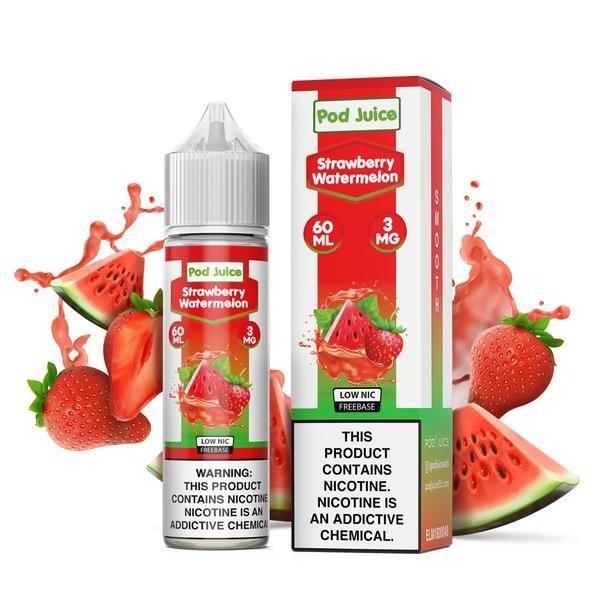 Strawberry Watermelon by Pod Juice Series 60mL with Packaging