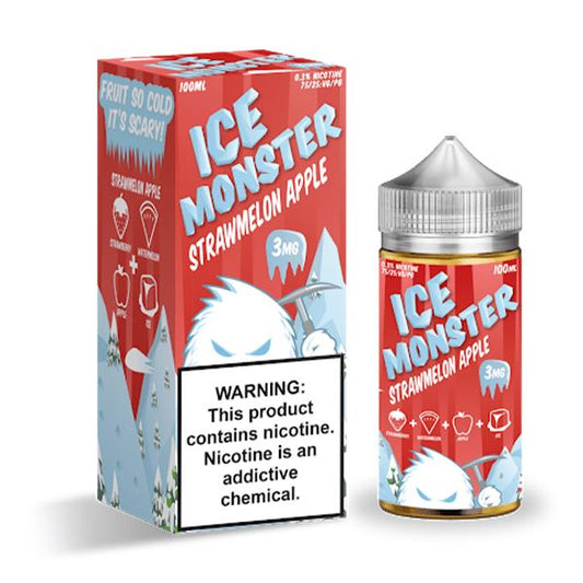 Strawmelon Apple Ice by Ice Monster 100mL with Packaging