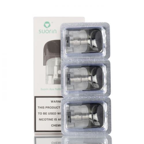 Suorin Ace Replacement Pods (3-Pack) 1.0ohm with packaging