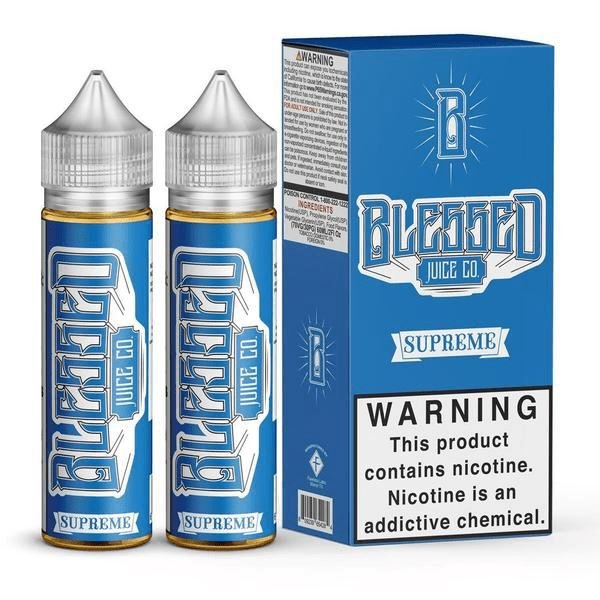 Supreme by Blessed Series E-juice 120mL with Packaging