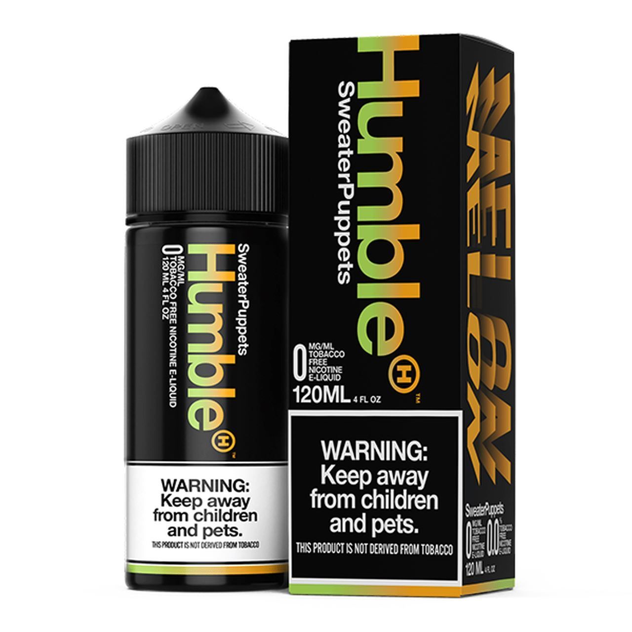 Sweater Puppets by Humble Tobacco-Free Nicotine Series 120mL with Packaging