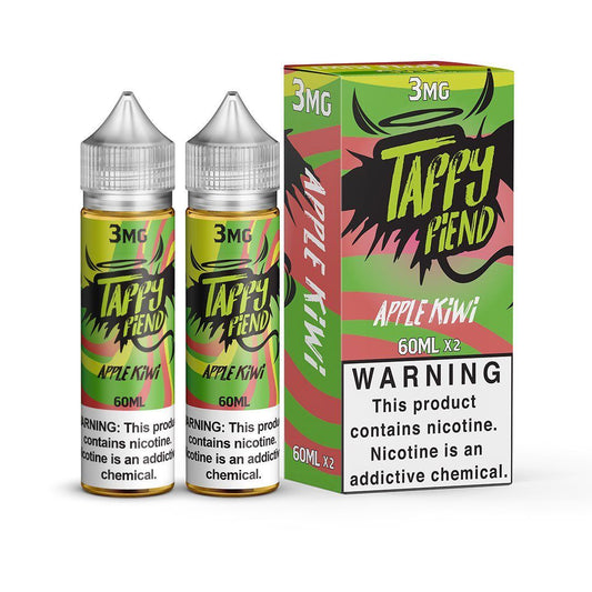 Apple Kiwi by Taffy Fiend Series 120mL with Packaging
