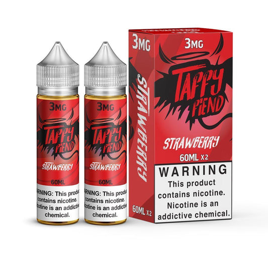 Strawberry by Taffy Fiend Series 120mL with Packaging