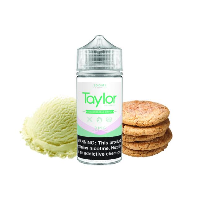 Snickerdoodle Crunch by Taylor E-Liquid 100mL Bottle