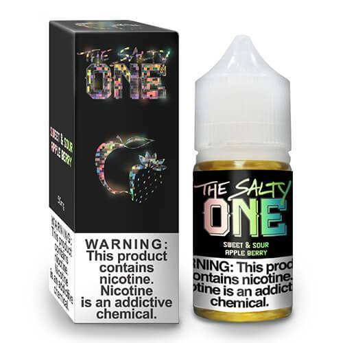 Sweet & Sour Apple Berry by The Salty One Series 30mL with Packaging