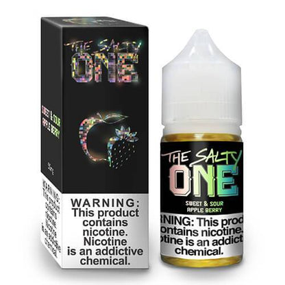 Sweet & Sour Apple Berry by The Salty One Series 30mL with Packaging