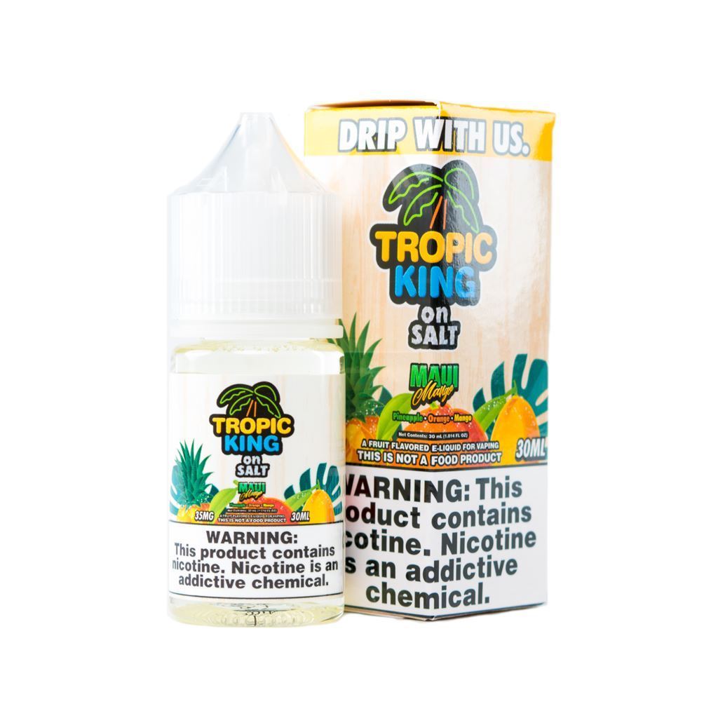Maui Mango by Tropic King on Salt Series 30mL with Packaging