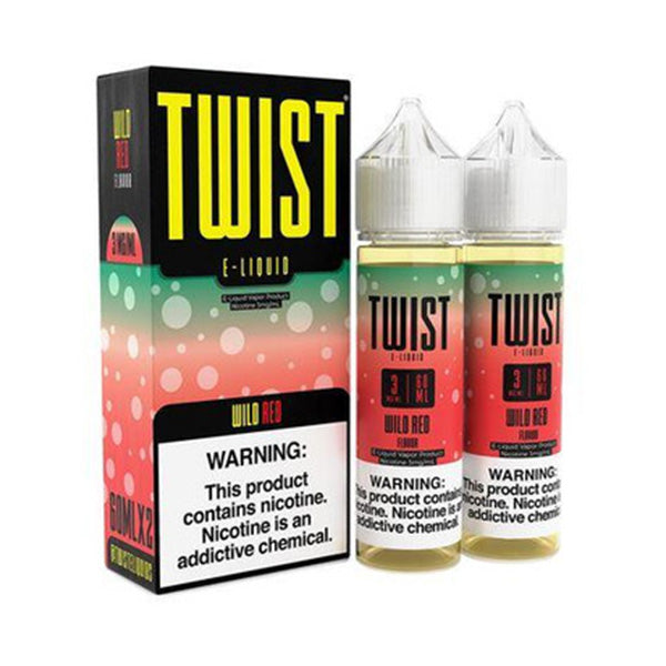 Wild Red by Twist TFN Series (x2 60mL) with Packaging