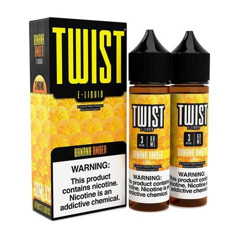 Banana Amber by Twist Series 120mL with Packaging