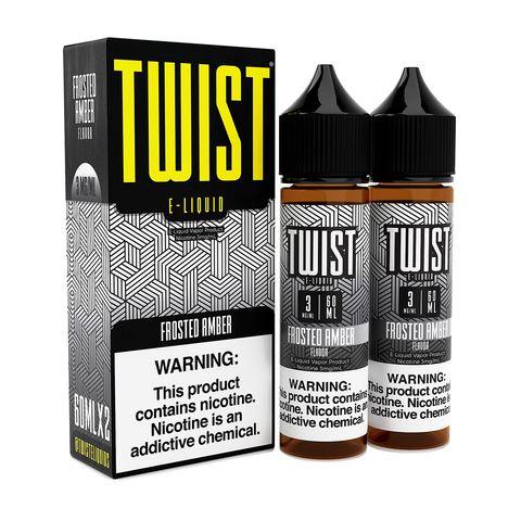 Frosted Amber by Twist Series 120mL with Packaging