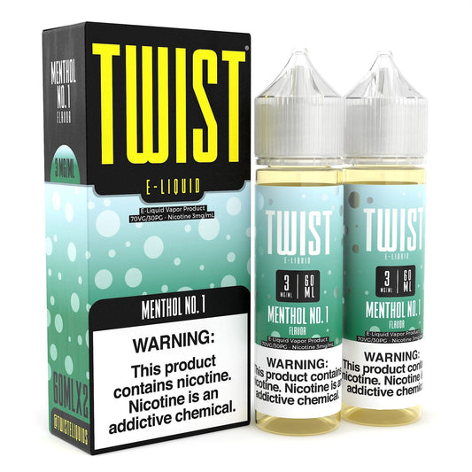 Menthol No.1 by Twist Series 120mL with Packaging