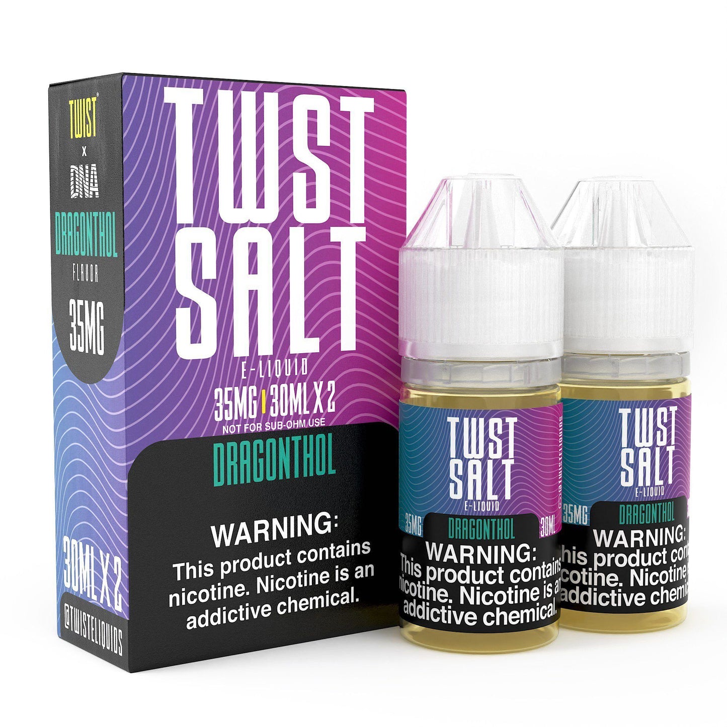 Dragonthol by Twist Salts Series 60mL with Packaging