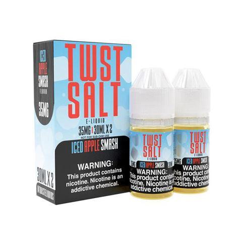 Iced Apple Smash by Twist Salt E-Liquids 60ml with Packaging