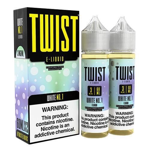 White No. 1 (White Gummy) by Twist Series 120mL with Packaging
