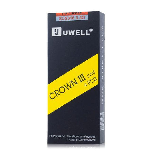 UWELL Crown 3 Coils 0.5ohm(4-Pack)