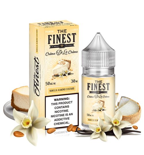 Vanilla Almond Custard by Finest SaltNic Series 30mL with Packaging