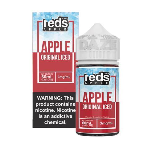 Apple Iced by Reds Apple Series 60mL with Packaging