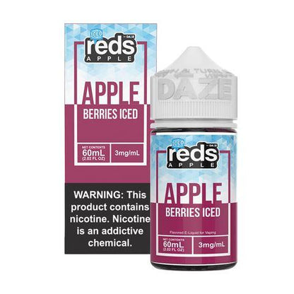 Berries Iced by Reds Apple Series 60mL 3mg with Packaging