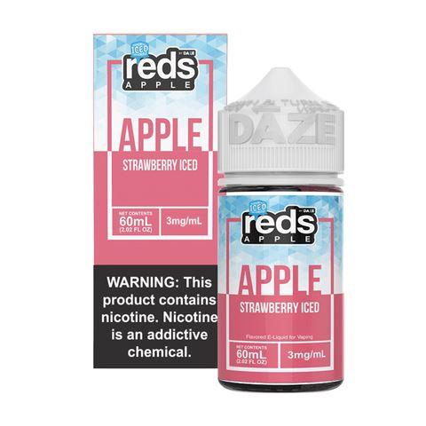 Strawberry Iced by Reds Apple Series 60mL with Packaging
