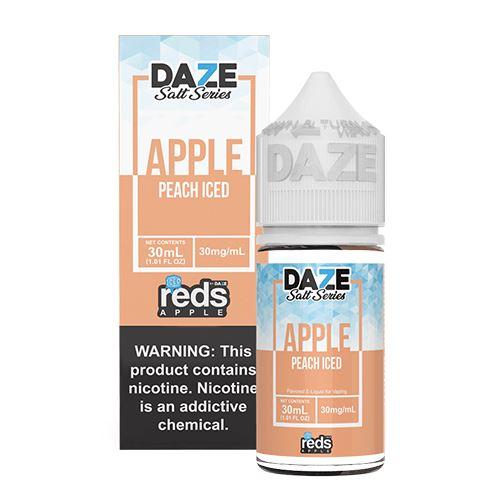 Reds Apple Peach Iced by Vape 7 Daze Salt 30ml