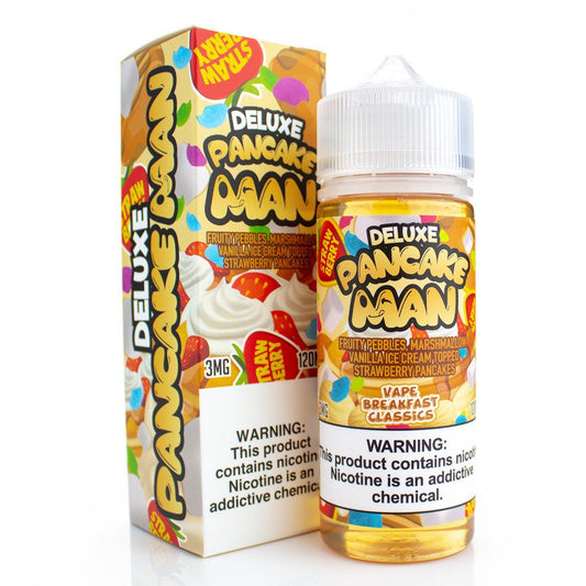 Deluxe Pancake Man by Vape Breakfast Classics 120ml with Packaging