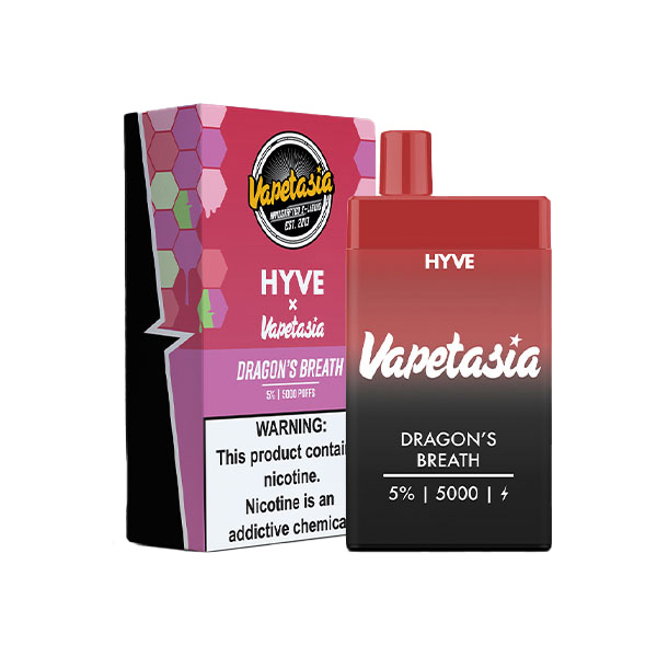 Vapetasia Hyve Mesh Disposable | 5000 Puffs | 12mL Dragon's Breath