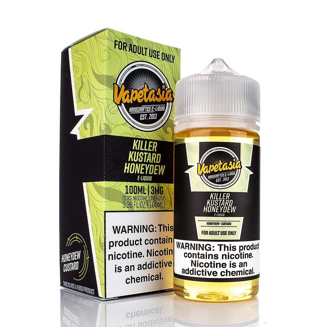 Killer Kustard Honeydew by Vapetasia Series 100mL with Packaging