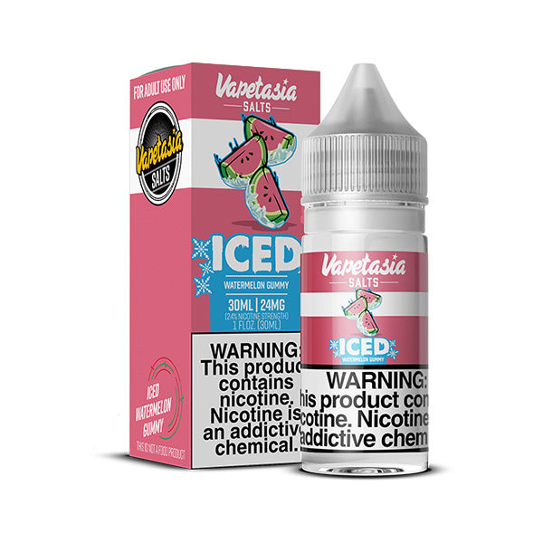 Iced Killer Sweets Watermelon Gummy by Vapetasia Salts Series 30mL with Packaging