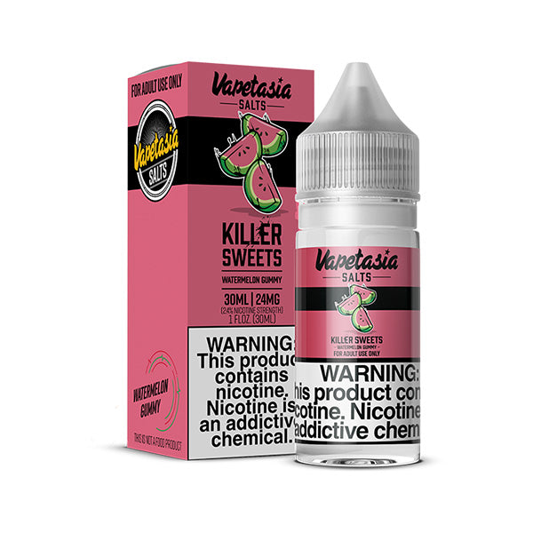 Killer Sweets Watermelon Gummy by Vapetasia Salts Series 30mL with Packaging