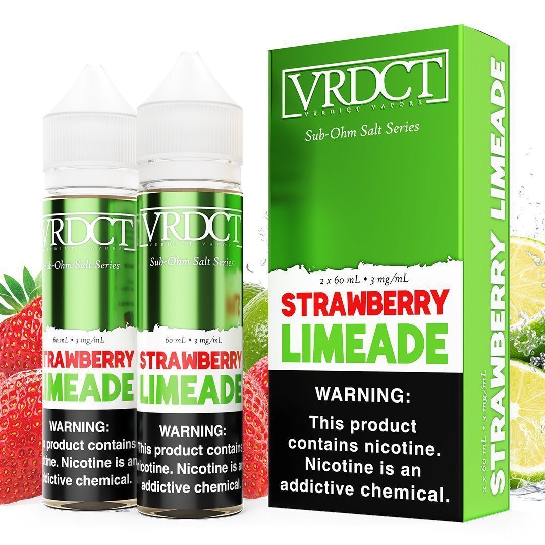 Strawberry Limeade by Verdict Series 2x60mL wit Packaging