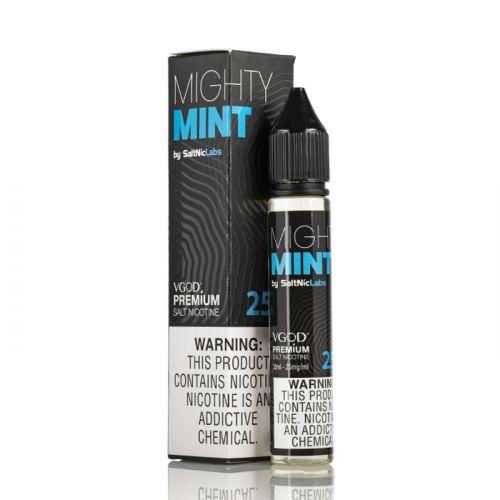 Mighty Mint by VGOD SALTNIC Series Salt Nicotine 30mL with Packaging