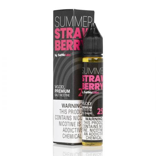 Summer Strawberry by VGOD SALTNIC Series Salt Nicotine 30mL with Packaging