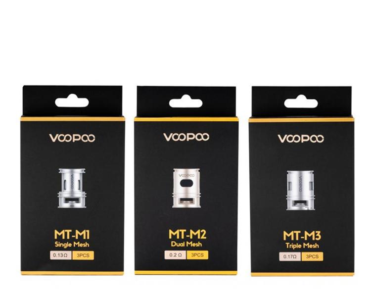 VooPoo MT Coils (3-Pack) group photo