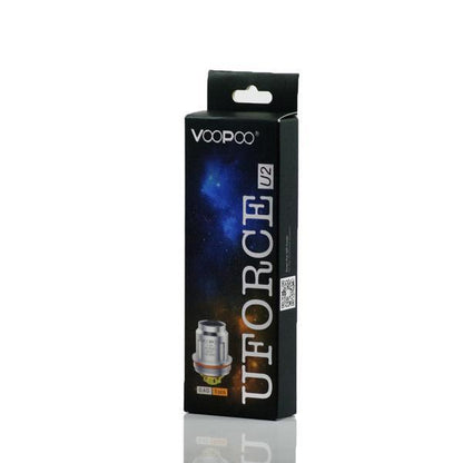 VooPoo UFORCE Replacement Coils U2 0.4ohm (Pack of 5) with packaging