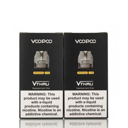 VooPoo V.thru Pro Replacement Pods (2-Pack) group photo