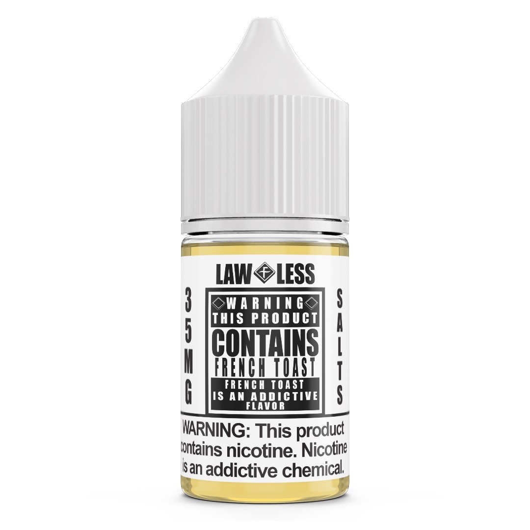 French Toast by WARNING Salts 30ml Bottle
