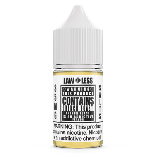 French Toast by WARNING Salts 30ml Bottle