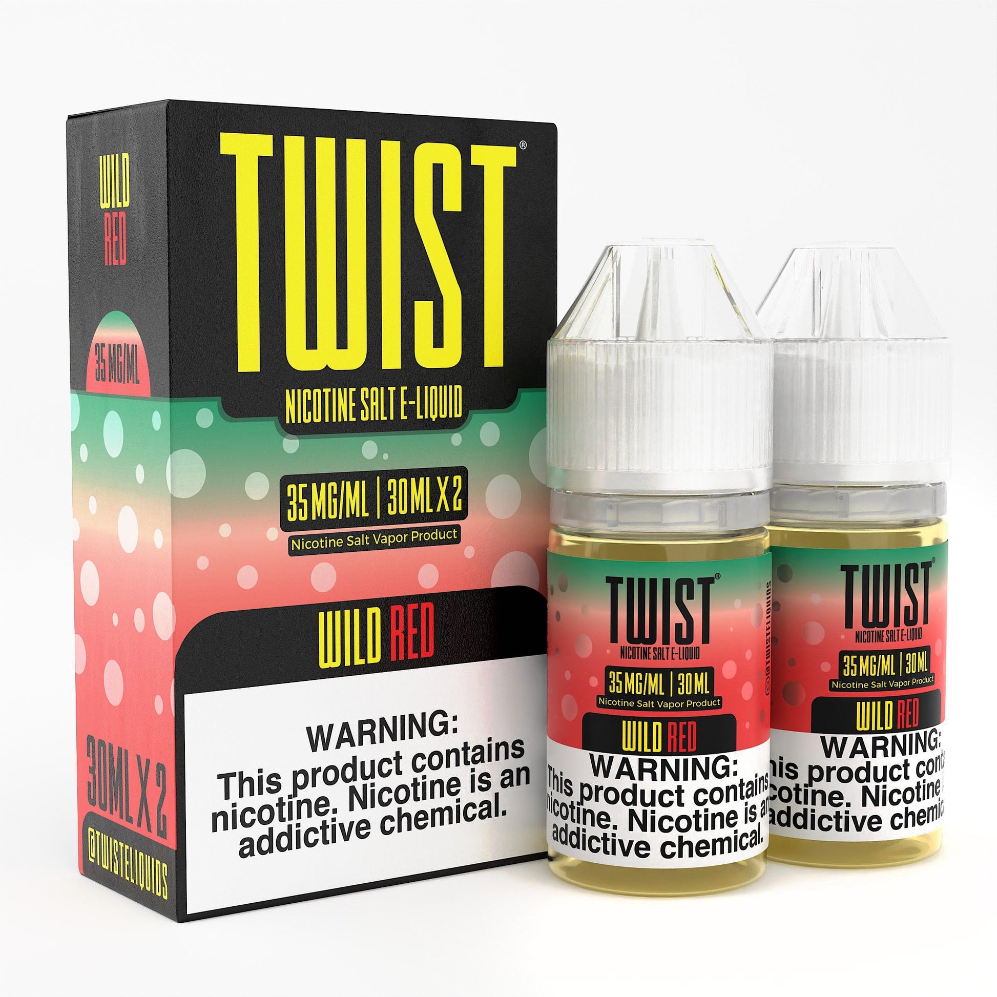 Wild Red by Twist Salts Series 60mL with Packaging