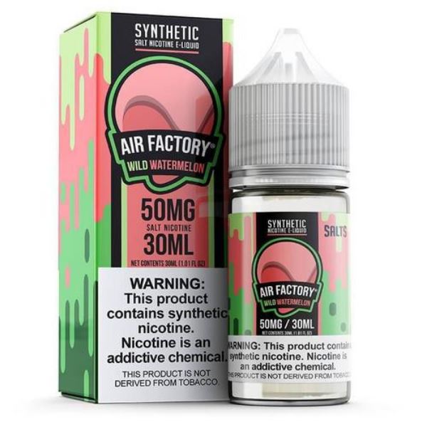 Wild Watermelon by Air Factory Salt Tobacco-Free Nicotine Series 30mL with Packaging
