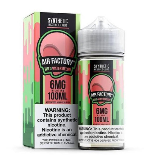 Wild Watermelon by Air Factory Tobacco-Free Nicotine Series 100mL with Packaging