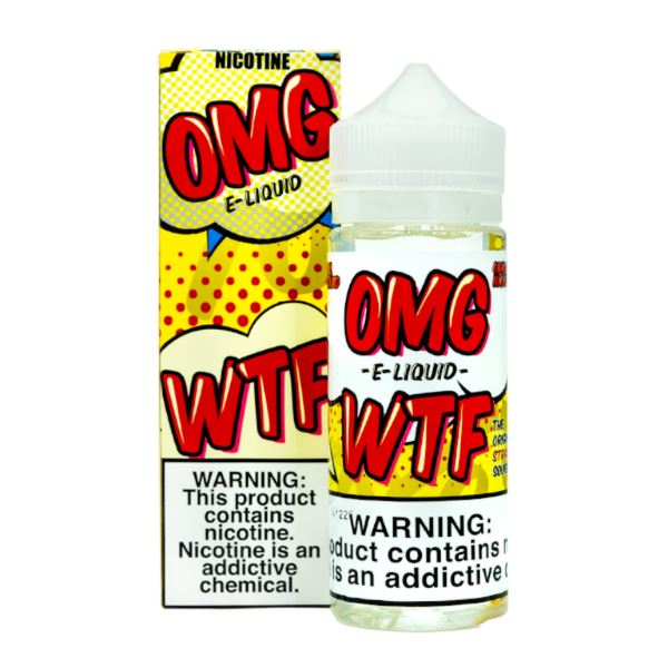 WTF by OMG Tobacco-Free Nicotine Series 120mL with Packaging