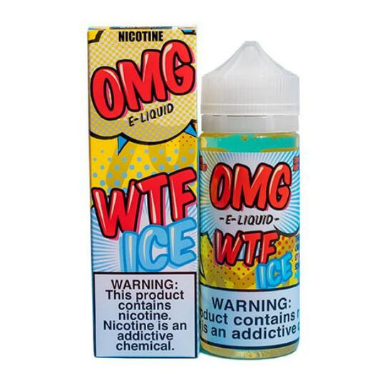WTF ICE by OMG Tobacco-Free Nicotine Series 120mL with Packaging
