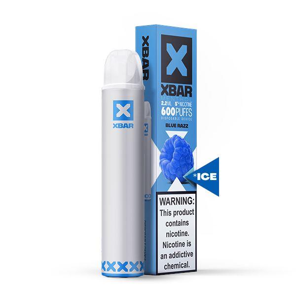 X BAR Disposable E-Cigs (Individual) Blue Raz Ice