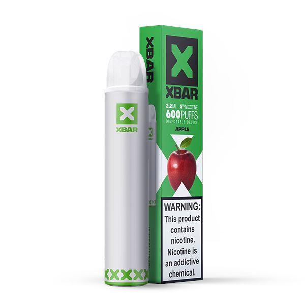 X BAR Disposable E-Cigs (Individual) Apple